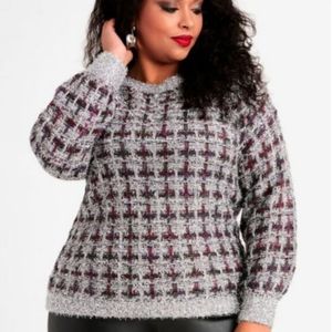 Ashley Stewart Glittery Sweater
